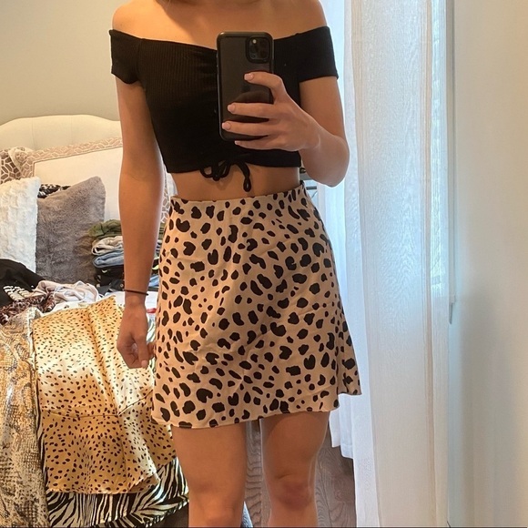 Aqua Mini Skirt - Picture 2 of 2